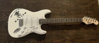 Kenny Chesney Autographed Full Size Electric Guitar Country Superstar Jsa Cert