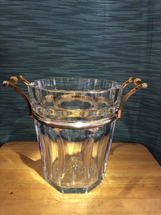 Vintage Baccarat Crystal Harcourt Champagne Bucket