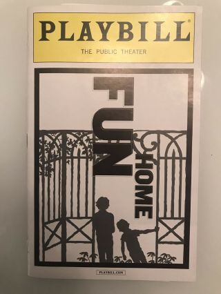 Fun Home - Playbill The Public Theater