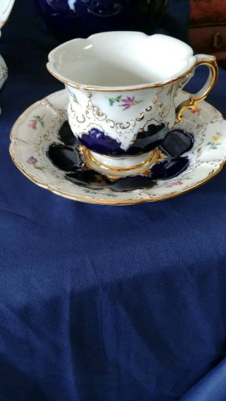 Antique Tea/Coffee Meissen Tea Set 3