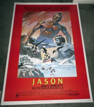 Jason And The Argonauts Large 40x60 Rolled Movie Poster Ray Harryhausen