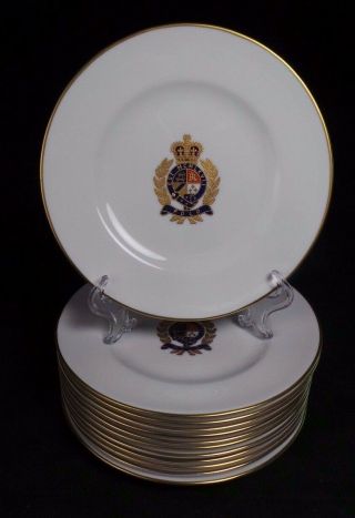 12 Wedgwood Ralph Lauren Polo Crest 8 " Special Plates