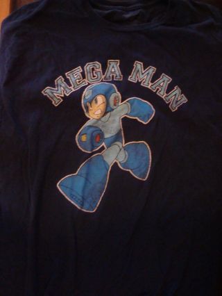 Ultra Cool Nes Mega Man T - Shirt,  Size 2x,  Video Game