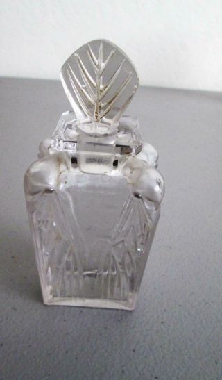 1924 Lalique Roger et Gallet Cigalia cologne bottle 7