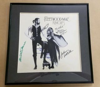 Fleetwood Mac - Rumors Fully Signed Album Stevie,  Mick,  Christine,  Lindsey,  John