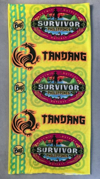 Survivor Buff - Season 25 Philippines - Tandang Yellow & Green Tribe Buff - Cbs