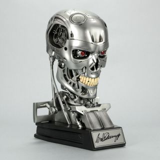 Arnold Schwarzenegger Autographed Terminator T - 800 Endoskeleton 1:1 Scale Bust