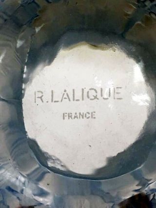 c1926 R Lalique Domremy Thistle Vase 7