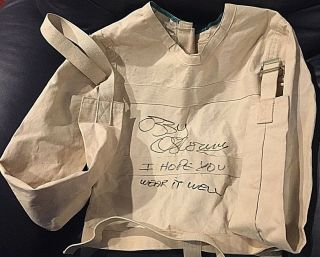 One - Of - A - Kind 1982 Ozzy Osbourne Worn & Signed/inscribed Straitjacket