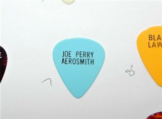 1978 Joe Perry Aerosmith Guitar Pick Vintage & Mega Rare Early Tour Plectrum