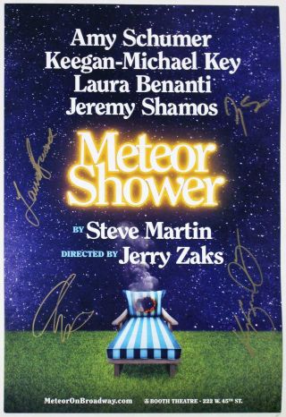 Meteor Shower Full Cast Amy Schumer,  Keegan - Michael Key,  Signed Poster
