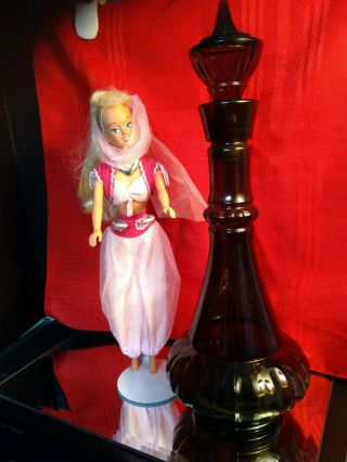 I Dream Of Jeannie Bottle With Jeannie Doll