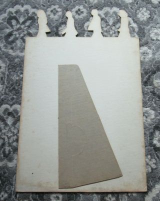 Beatles VERY RARE 1969 ' ABBEY ROAD ' IN - STORE COUNTER DISPLAY EASEL BACKED 2