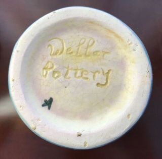 Antique 1920 ' s Weller Pottery 8&1/2 