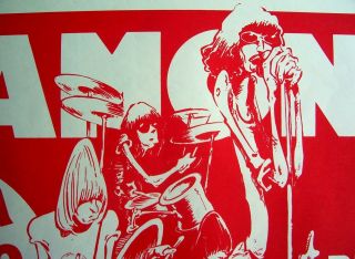 RAMONES CONCERT POSTER 1978 punk PARADISO AMSTERDAM 2