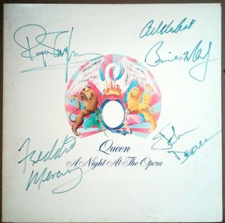 Queen/mercury Fully Signed/autographed 