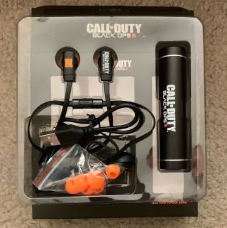Call Of Duty - Black Ops 3 - Earbuds,  1500mah Usb Power Bank