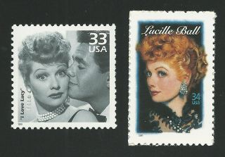 I Love Lucy Tv Lucille Ball Desi Arnaz Hollywood Legend Us Stamps