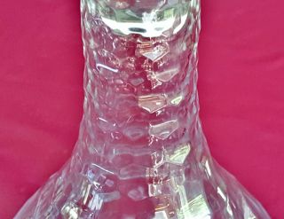 Rare William Yeoward Crystal Decanter Cordelia Grape Vine Wine w/Stopper 4
