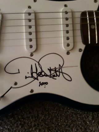 David Lee Roth Signed Fender Squier Guitar 2