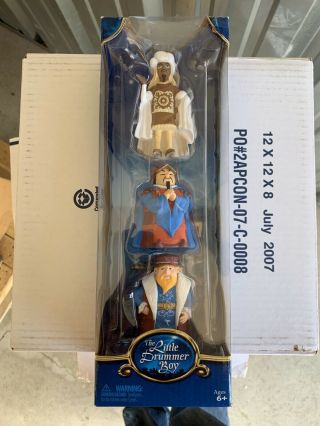 Little Drummer Boy Action Figures (rare) Hard To Come By