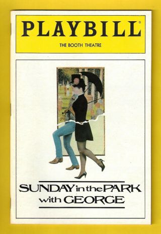 Stephen Sondheim " Sunday In The Park " Bernadette Peters / Robert Westenberg 1985