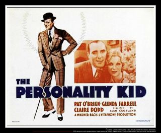 The Personality Kid 22x28 Us Half Sheet Movie Poster 1934