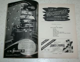 1952 Playbill for Judy Garland Show Civic Light Opera LA Philharmonic Auditorium 5