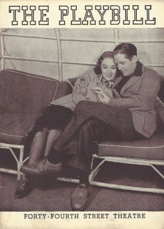 Alexander Kirkland " Many Mansions " Flora Campbell / Lee Strasberg 1937 Playbill