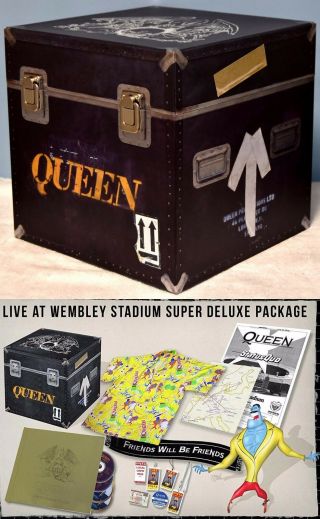Queen 1986 Live At Wembley Stadium Deluxe Package Box L/e Japan
