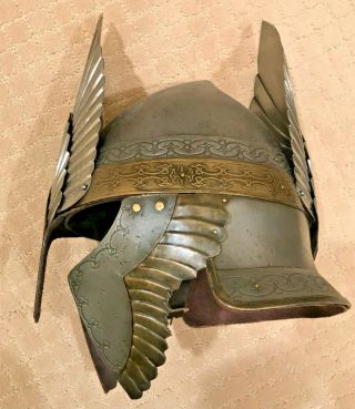 United Cutlery Helm of Isildur Lord of the Rings Full Size Helmet FOTR Tolkien 3