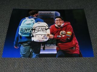 George Salazar Will Roland Dual Be More Chill Signed 8x10 Broadway Photo 2