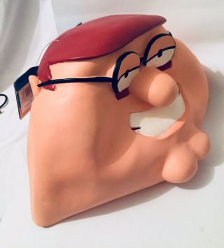Family Guy Peter Griffin Mask Vinyl Fox Disguise Inc 2006 Nwt Halloween