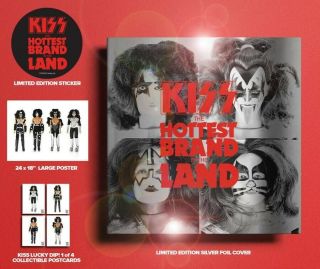 The Hottest Brand In The Land Kiss Book Deluxe Version Not Signed Gene Card