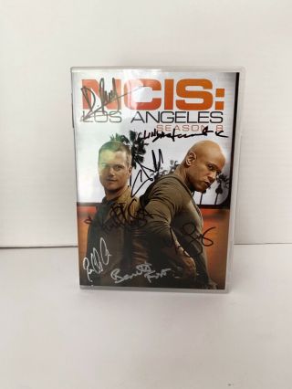 Ncis: Los Angeles Season 8 Dvd Box Set Autographed By Cast