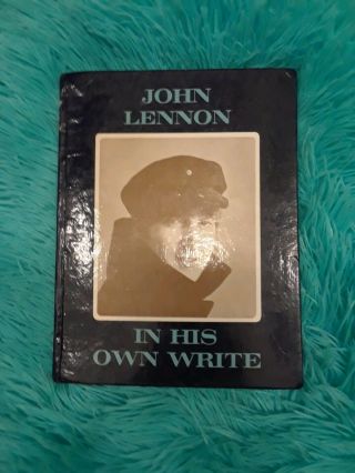 John Lennon Hand Signed In His Own Write Book Perry Cox