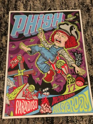 1997 Phish Europe Tour Posters 7