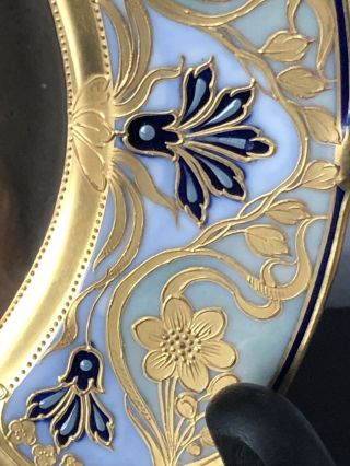 Antique Royal Vienna Porcelain Plate Signed Wagner After Asti 4