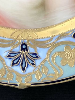 Antique Royal Vienna Porcelain Plate Signed Wagner After Asti 5