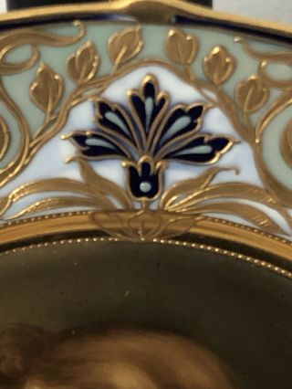 Antique Royal Vienna Porcelain Plate Signed Wagner After Asti 7