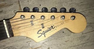 Avril Lavigne Signed Fender Squier Electric Guitar With Proof 5