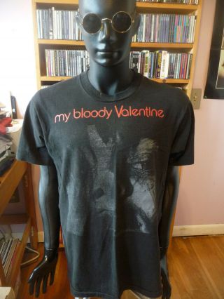 Vintage My Bloody Valentine 1992 Tour T - Shirt Xl Black Feed Me With Your Kiss