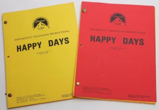 Happy Days 2x Different 1983 Tv Scripts Season 11,  Episode 16 & 17