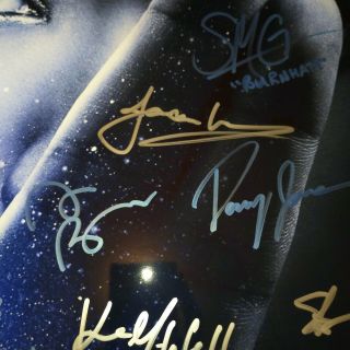 Star Trek Discovery 9 Cast Signed Photo Sonequa Martin Green Anson Mount 3