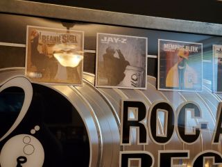 Roc a fella Records RIAA plaque 11