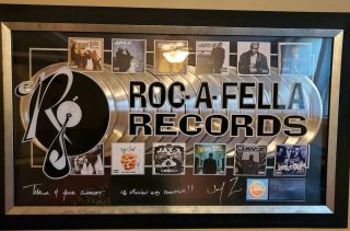 Roc A Fella Records Riaa Plaque