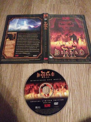 Blizzard Diablo Ii 2 Special Limited Edition Widescreen Dvd Movie,  Rare