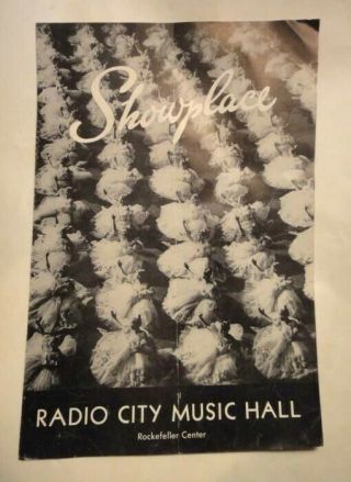 1959 Radio City Music Hall Program Bonanza Audrey Hepburn Peter Finch Cary Grant