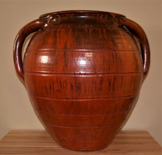 5 Royal Crown North Carolina Pottery Vase 16 "