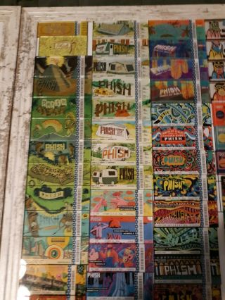 Phish Magnet Set From previous tours Summer and fall.  NYE 10